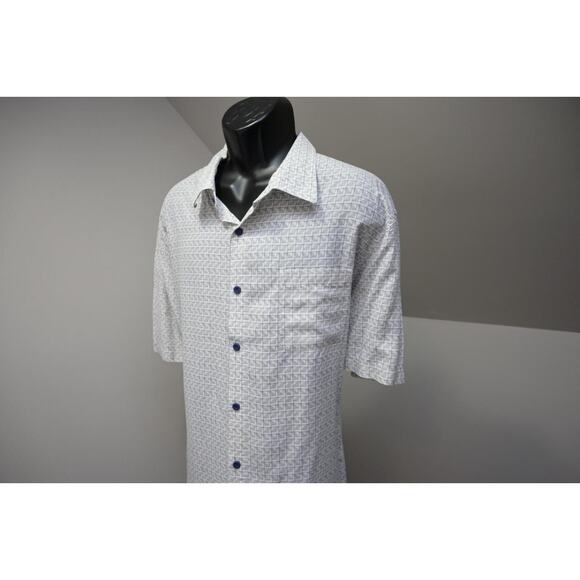 Nat Nast Hawaiian Shirt Relaxed Fit Silk Lyocell Short Sleeve Mens Sz 2XL XXL - Picture 3 of 9